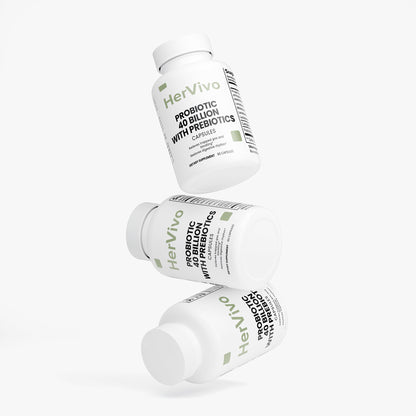 Probiotic 40 Billion with Prebiotics - 5 Bottle Bundle